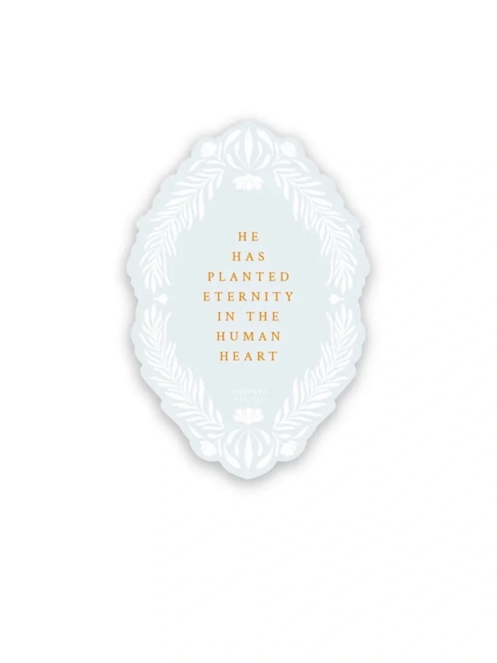 BE STRONG AND TAKE HEART STICKER Set